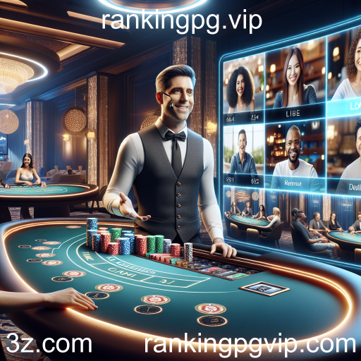 A Experiência Imersiva do Cassino Ao Vivo em rankingpg.vip